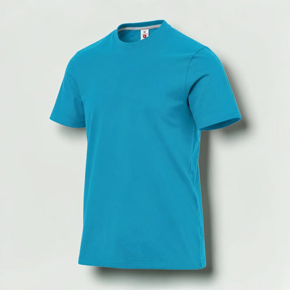 t-Shirt SUNRISE PayPer 100%Cot Blu Atollo