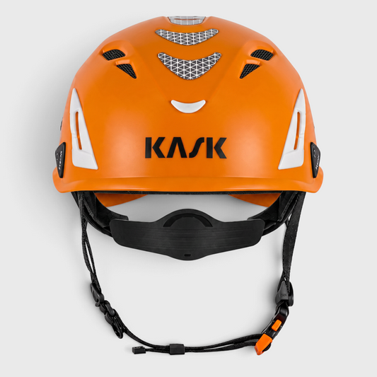Elmetto SUPERPLASMA AQ HIVIZ Kask EN397-12492 Arancio