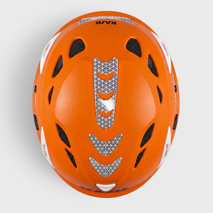 Elmetto SUPERPLASMA AQ HIVIZ Kask EN397-12492 Arancio