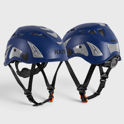 Elmetto SUPERPLASMA AQ HIVIZ Kask EN397-12492 Blu Navy