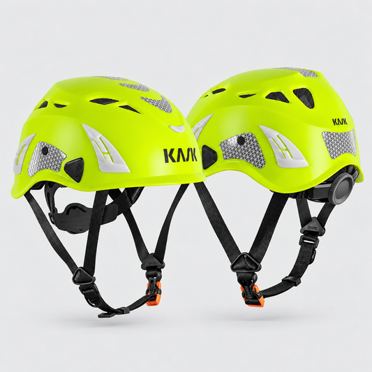 Elmetto SUPERPLASMA AQ HIVIZ Kask EN397-12492 Giallo Fluo