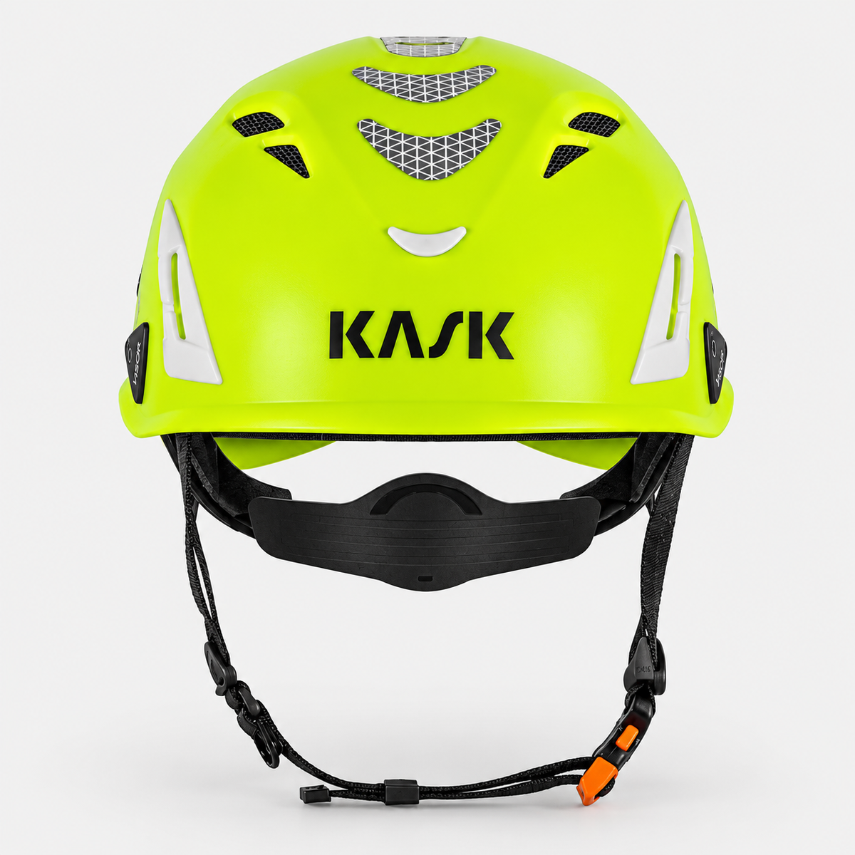 Elmetto SUPERPLASMA AQ HIVIZ Kask EN397-12492 Giallo Fluo