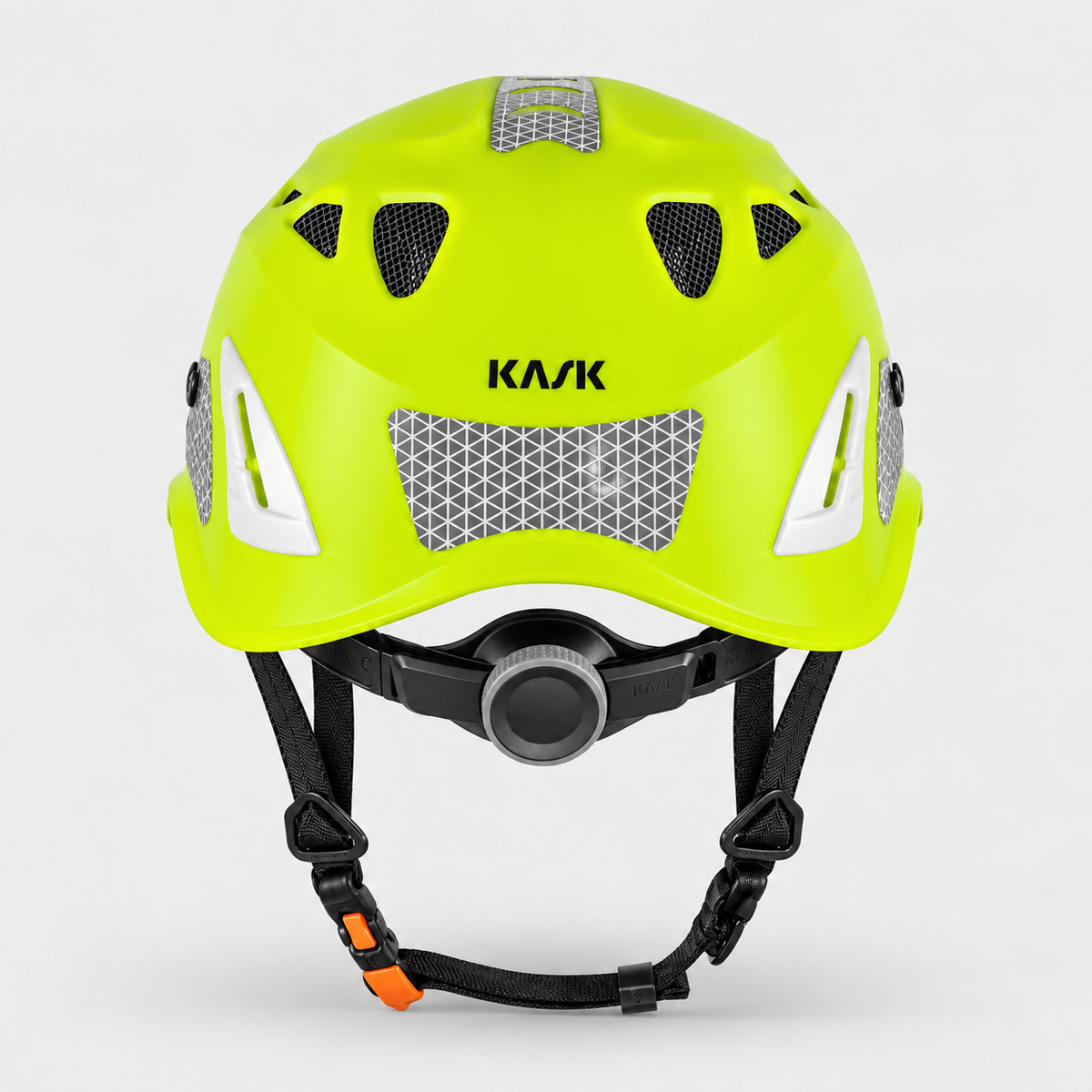 Elmetto SUPERPLASMA AQ HIVIZ Kask EN397-12492 Giallo Fluo