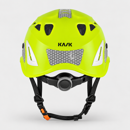 Elmetto SUPERPLASMA AQ HIVIZ Kask EN397-12492 Giallo Fluo