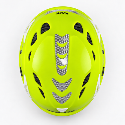 Elmetto SUPERPLASMA AQ HIVIZ Kask EN397-12492 Giallo Fluo