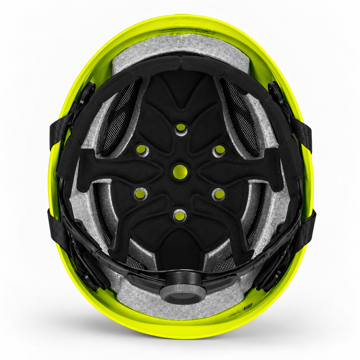 Elmetto SUPERPLASMA AQ HIVIZ Kask EN397-12492 Giallo Fluo