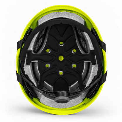 Elmetto SUPERPLASMA AQ HIVIZ Kask EN397-12492 Giallo Fluo