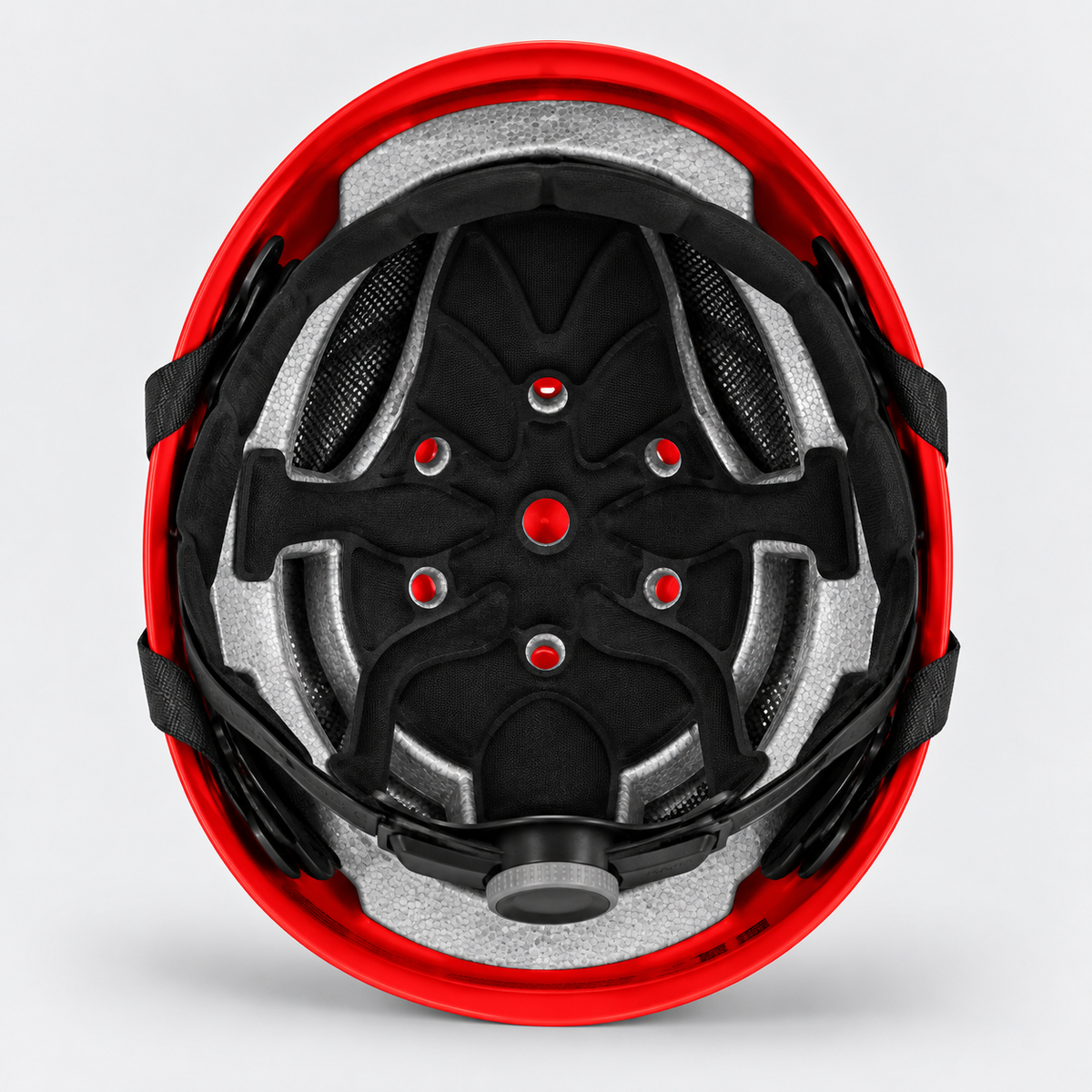 Elmetto SUPERPLASMA AQ HIVIZ Kask EN397-12492 Rosso Fluo