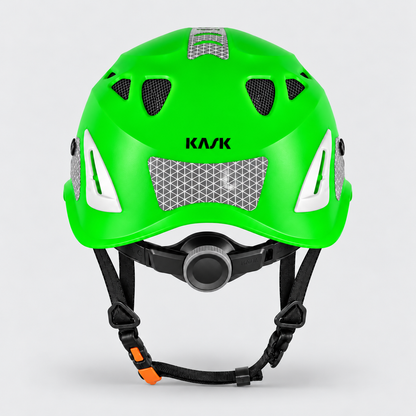 Elmetto SUPERPLASMA AQ HIVIZ Kask EN397-12492 Verde Fluo