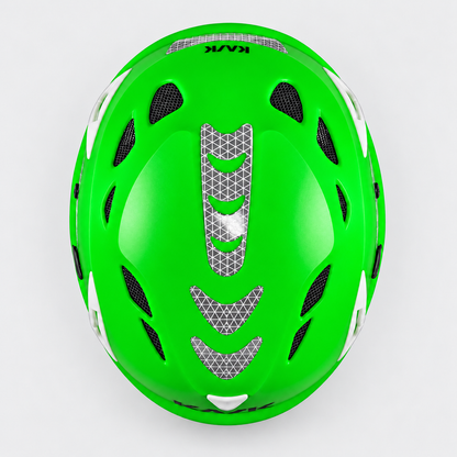 Elmetto SUPERPLASMA AQ HIVIZ Kask EN397-12492 Verde Fluo