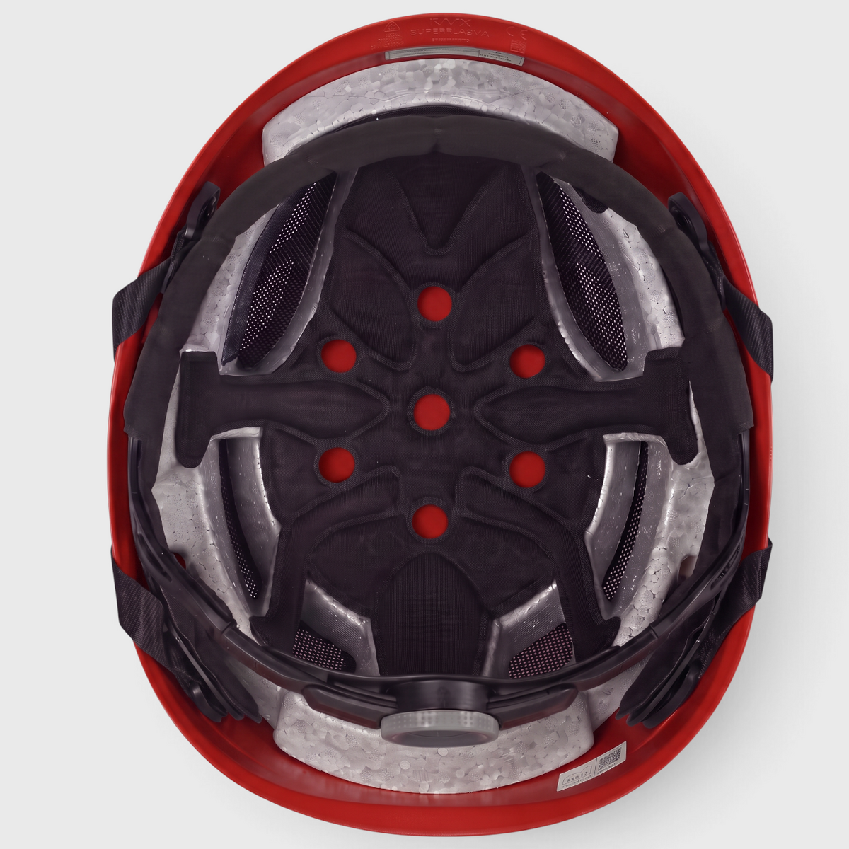 Elmetto SUPERPLASMA AQ Kask EN397-12492 Rosso Ban