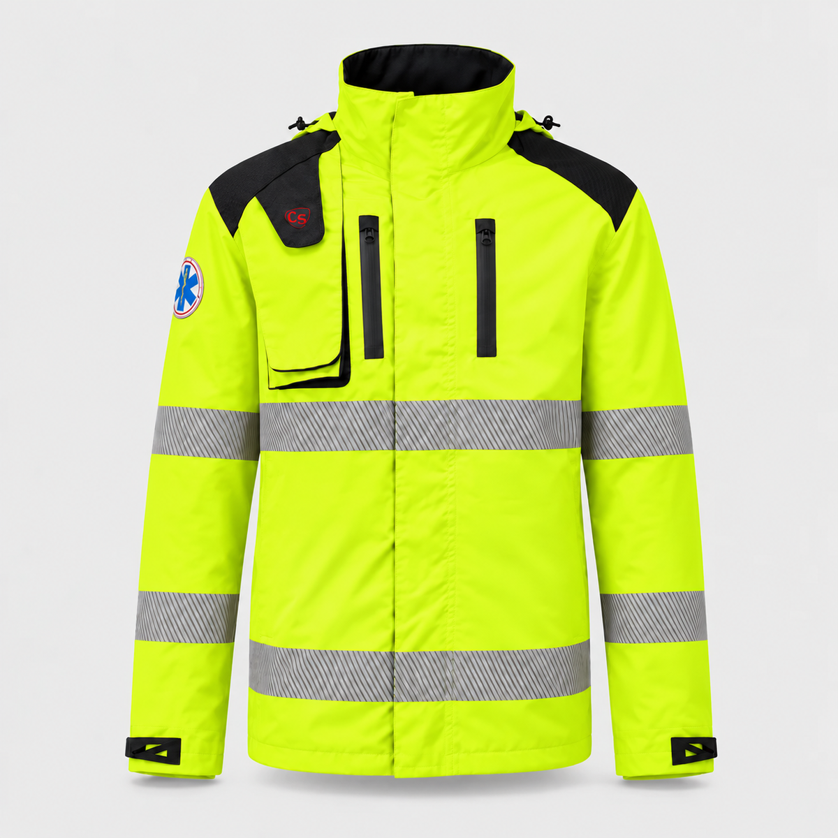 Giaccone art. GIACTEC APULIA Giallo Fluo