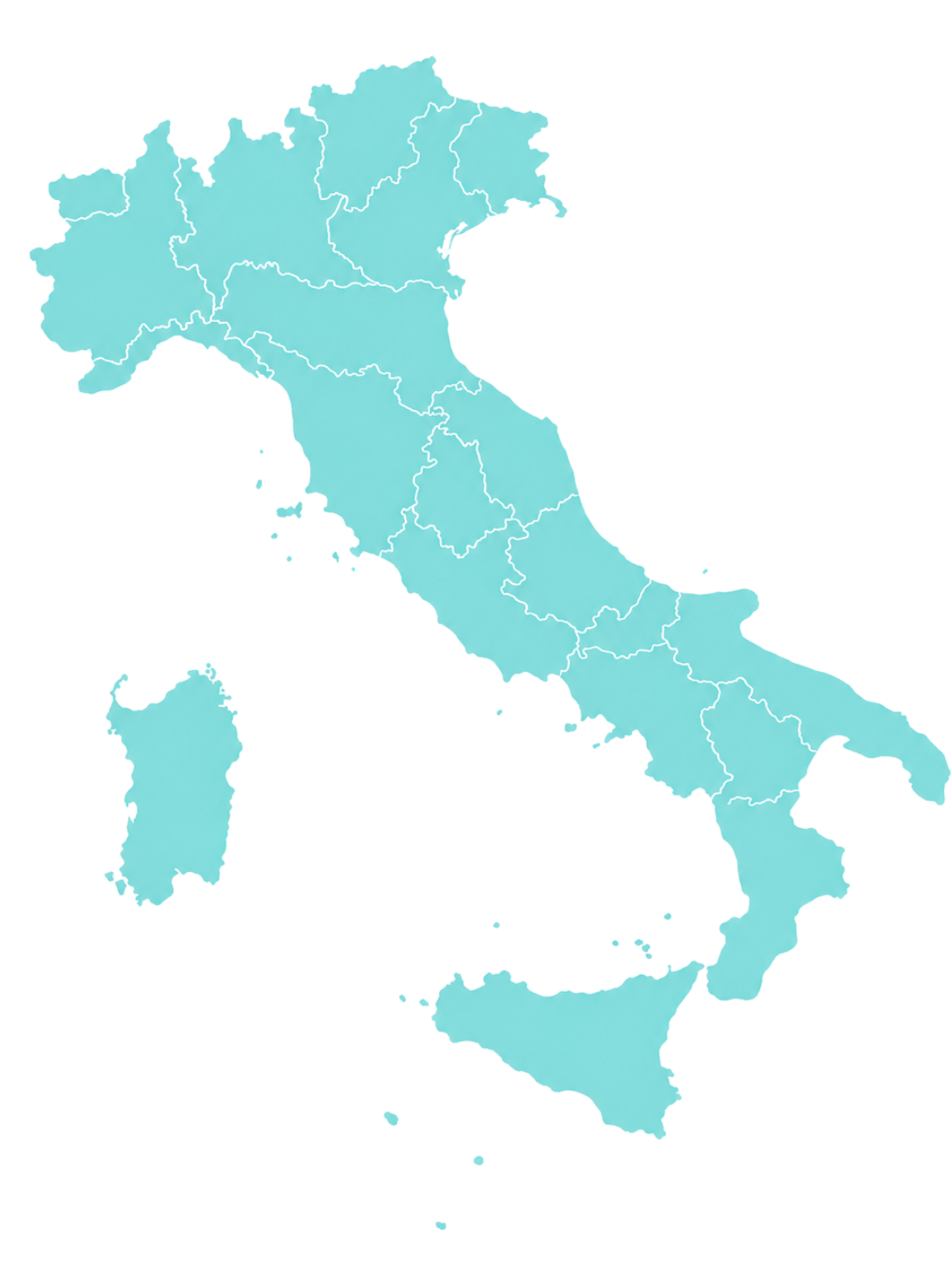Mappa Italia - Rete di vendita CS Emergenza