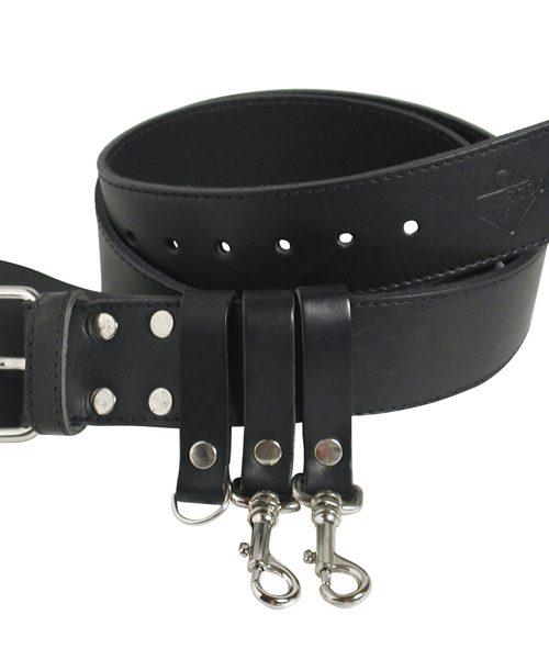 Cinturone in cuoio fiore