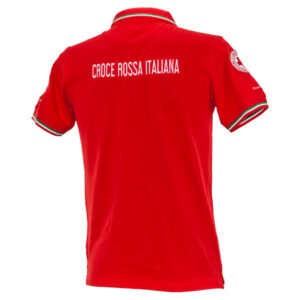 Maglia Polo POLO CRI N3 ROSSA MC CS Settore Emergenza